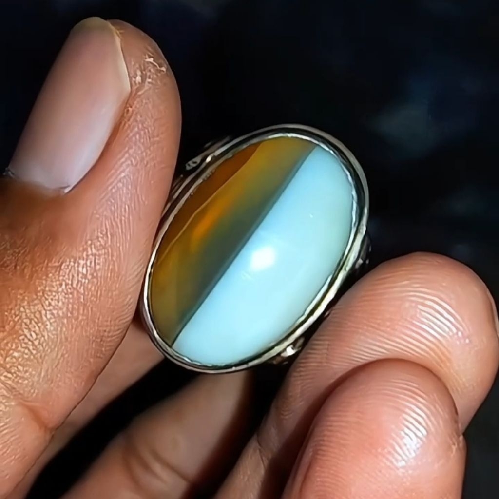 Batu akik Yaman kendit antik