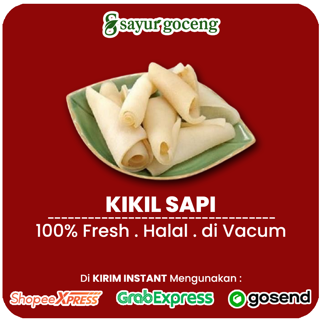 

Kikil Sapi Segar – Empuk, Bersih & Siap Masak | Sayur Goceng Palembang
