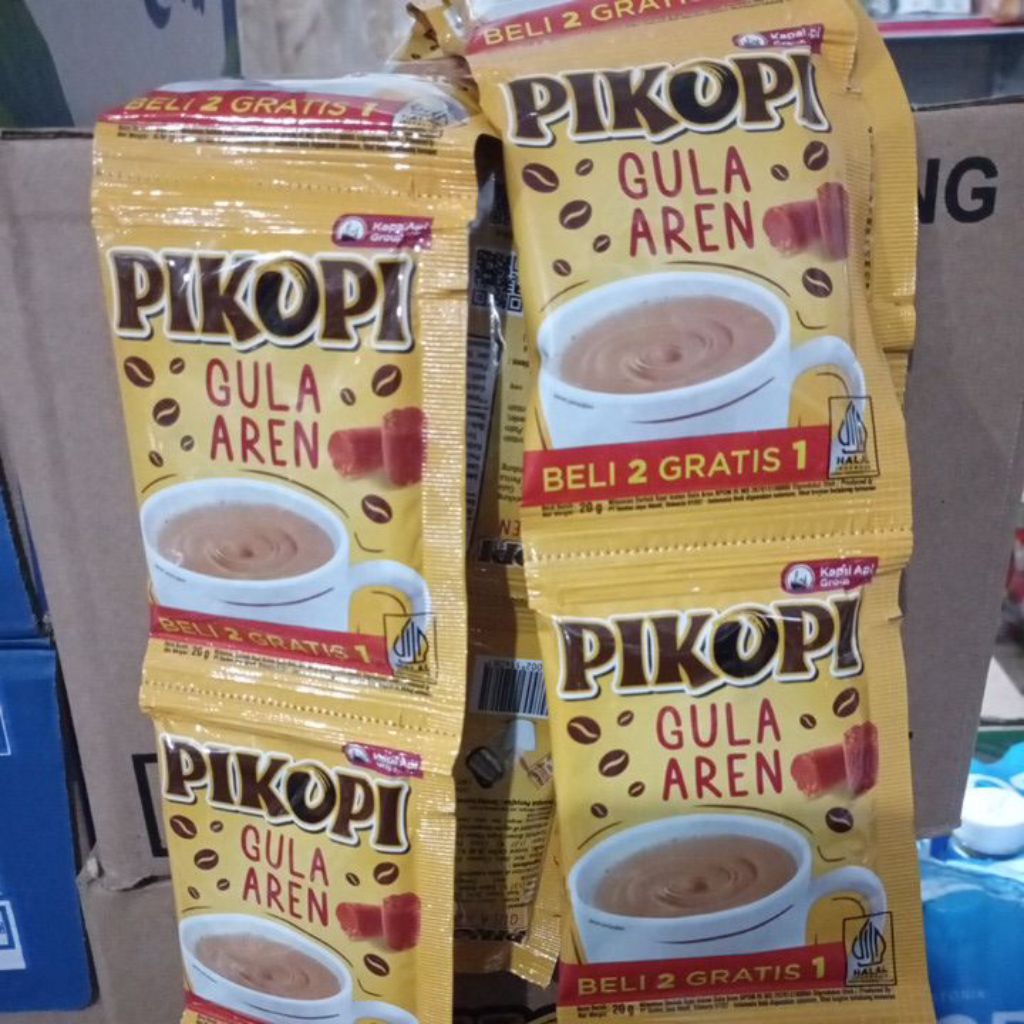 

pikopi gula aren sachet 1 renceng isi 15 sachet