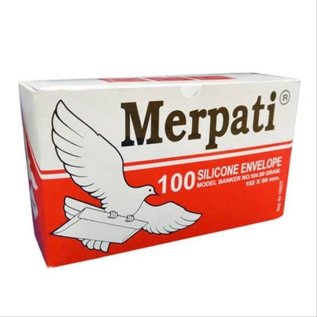 

Amplop Merpati Silicone Tanggung No.104 (152 x 90 mm)