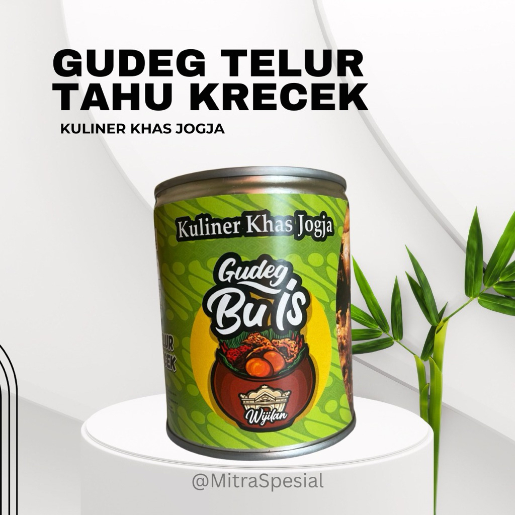 

Gudeg Kaleng Bu Is Wijilan Khas Jogja