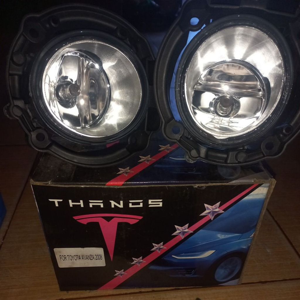 FOGLAMP LAMPU KABUT MOBIL TOYOTA AVANZA 2008 MERK THANOS