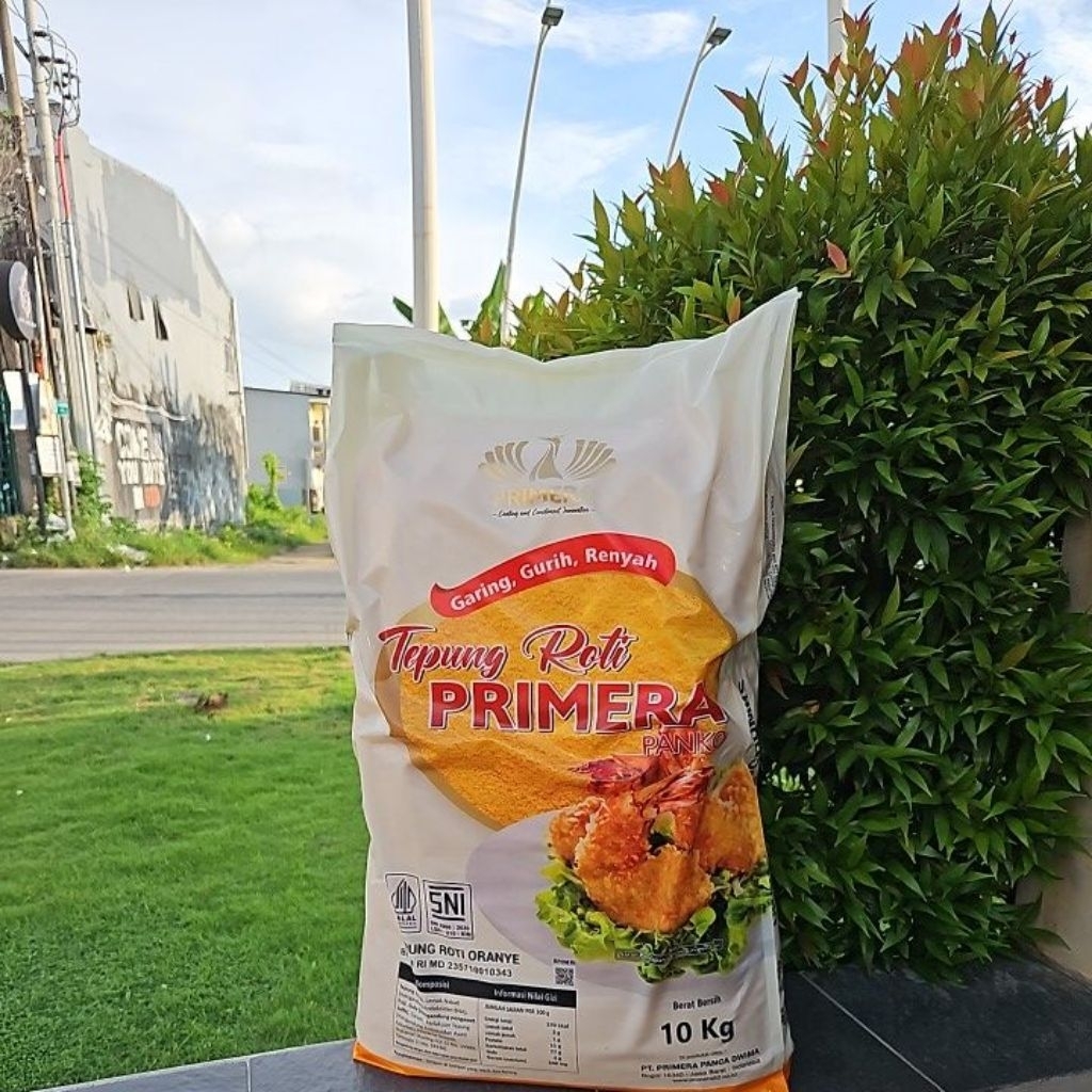 PRIMERA PANKO Tepung Roti Oranye/Orange Bread Crumbs 10Kg (1 Karung)
