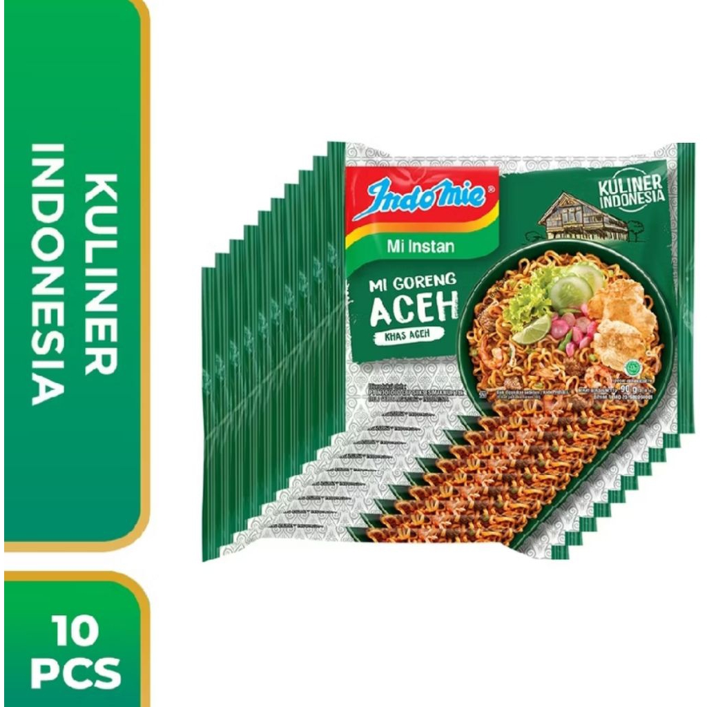 

Mie Aceh Indomie goreng 10pcs
