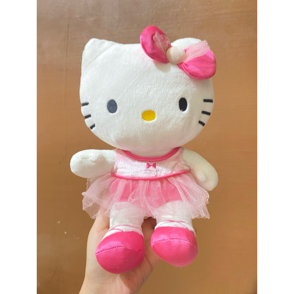 Boneka Karakter Hello Kitty Balerina size 28cm Original / Boneka Hello Kitty Ballet / Boneka Hello K