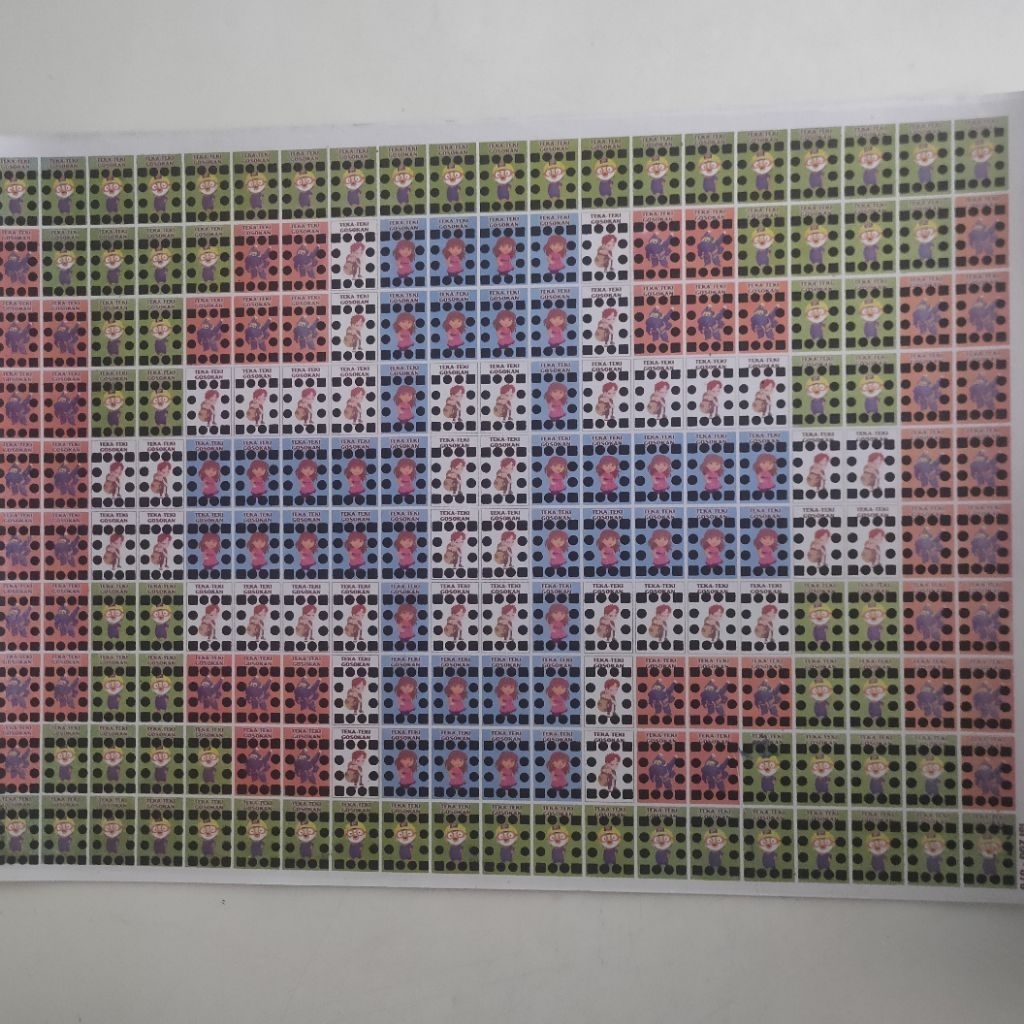 taktik bom gosok. teka teki gosok.