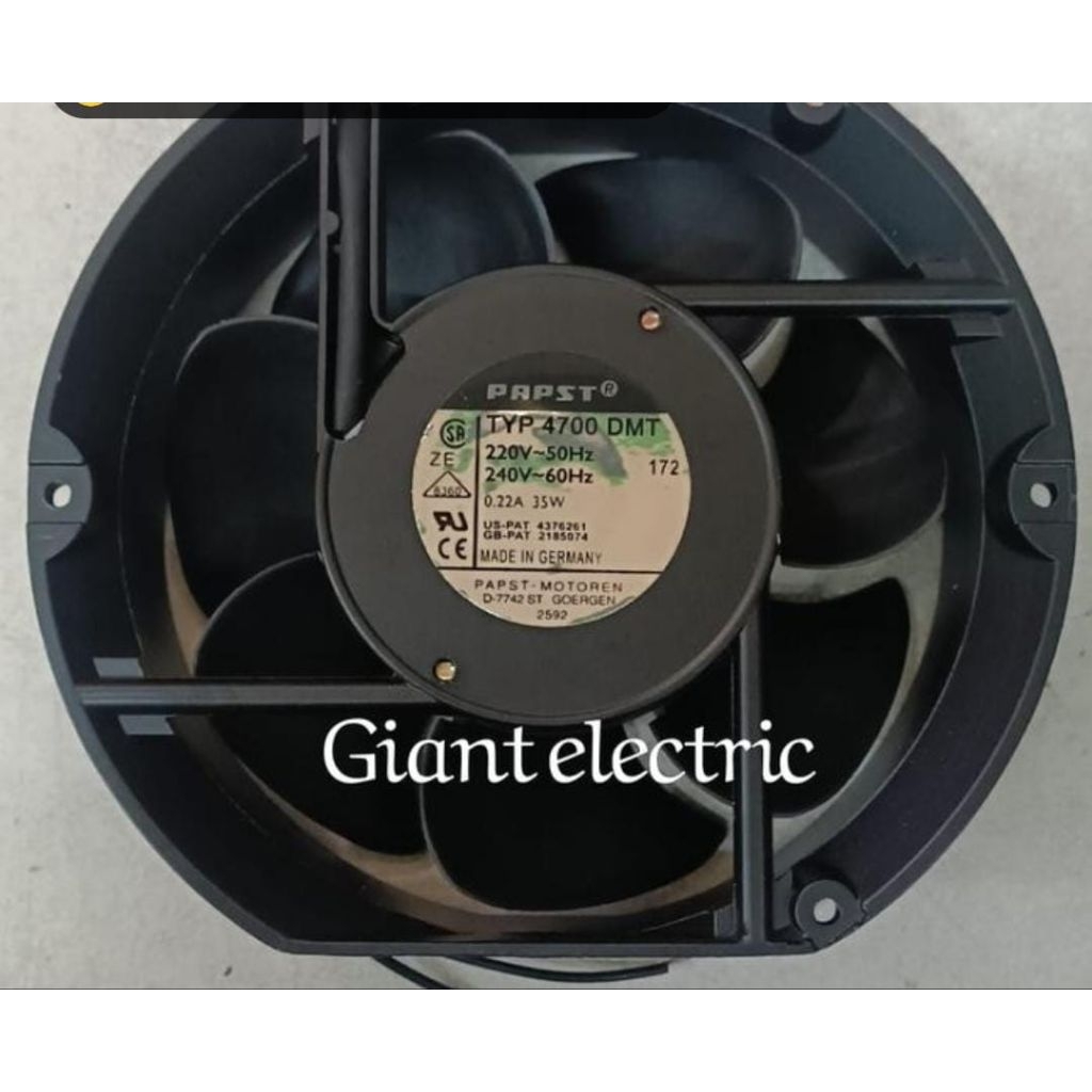 AXIAL FAN 6 220 V 220 AC / FAN OVAL