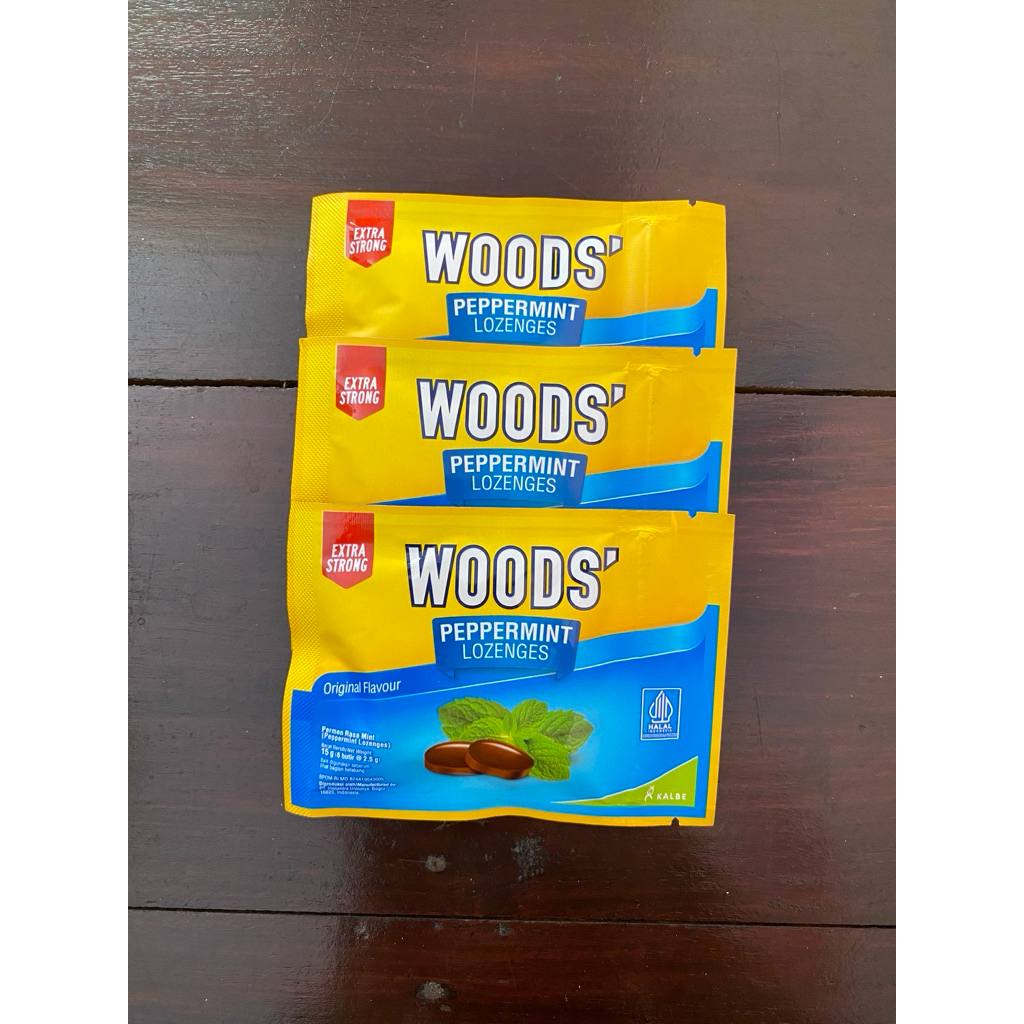 

Woods peppermint isi 6 butir