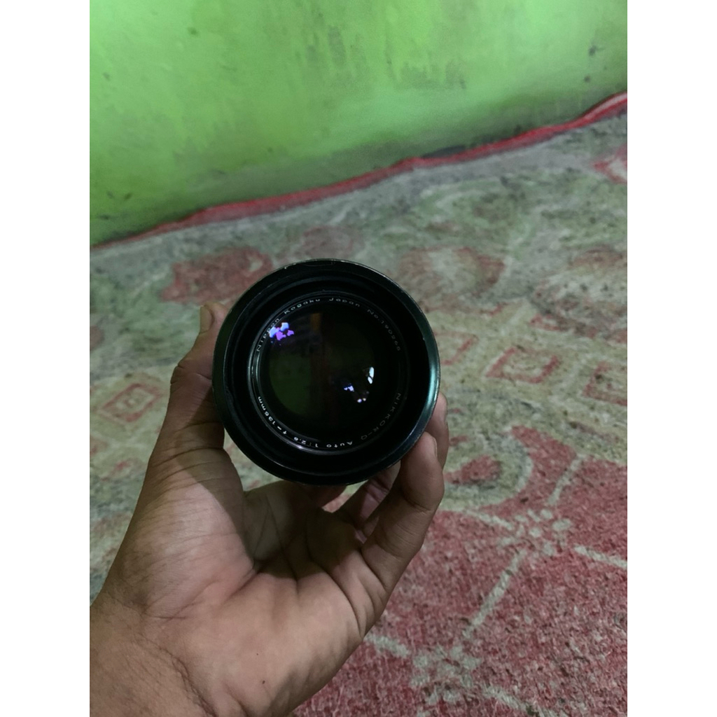 Lensa Nikkor 135mm f2.8 Manual Focus