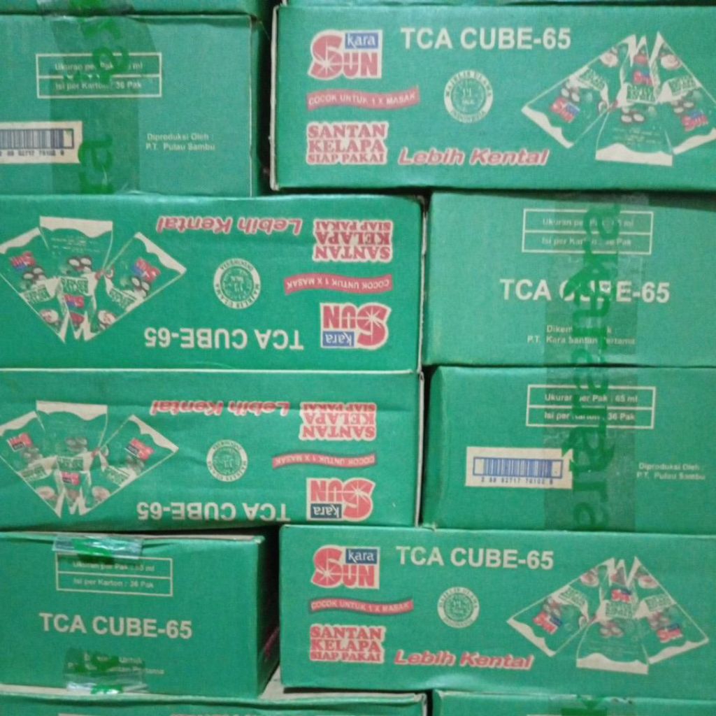 

TK. DINA SANTAN KARA 65ml& ANEKA SANTAN LAINNYA KARTON