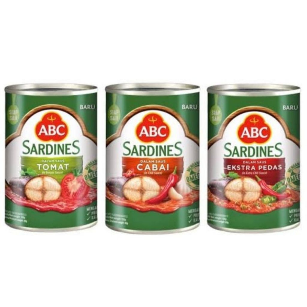 

ABC SARDINES IKAN KALENG - IKAN SIAP SAJI