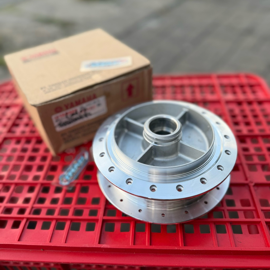 TROMOL BELAKANG RX KING ORIGINAL YGP BUBUT POLES GILAP TROMOL RX-KING