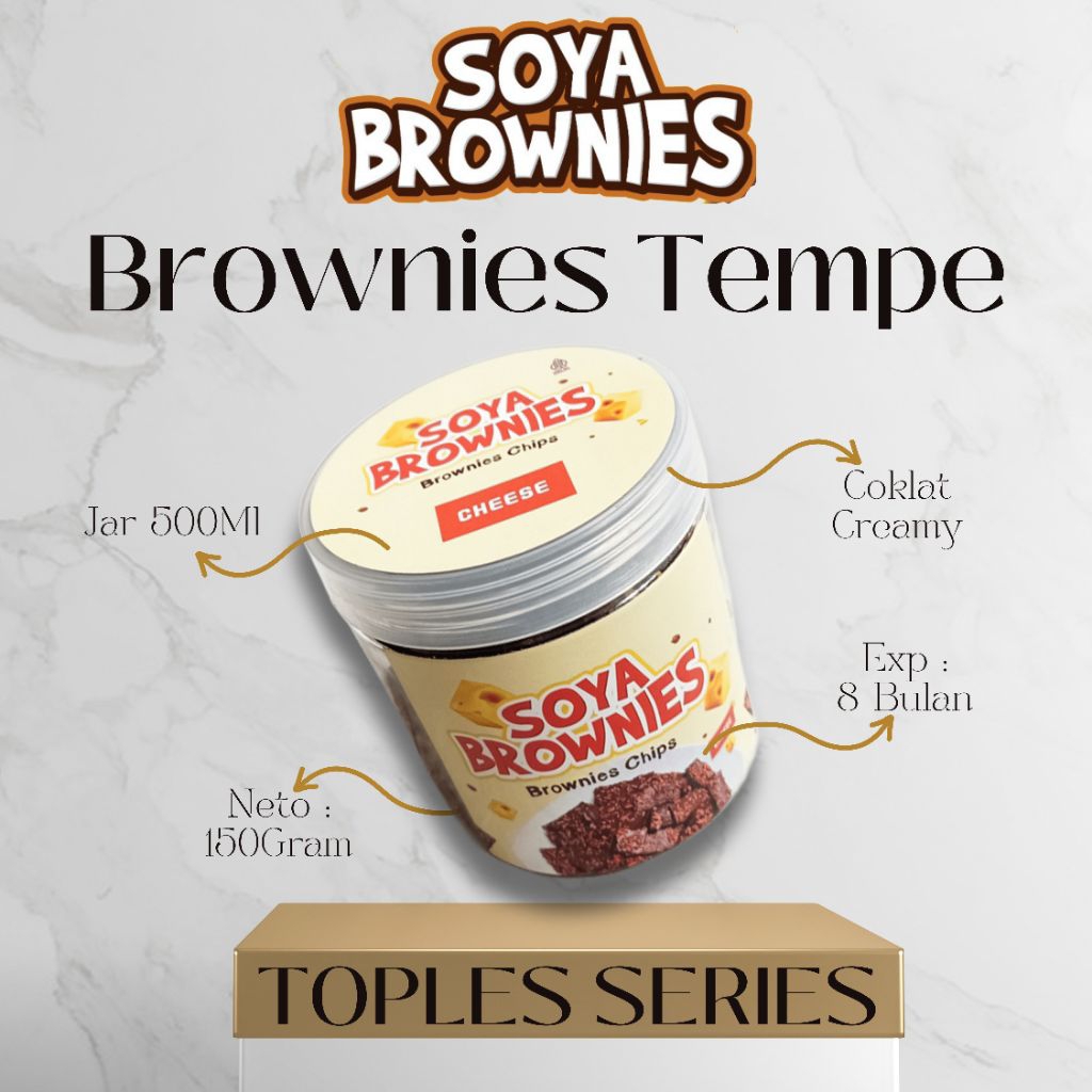 

Botem Brownies Tempe 150Gram