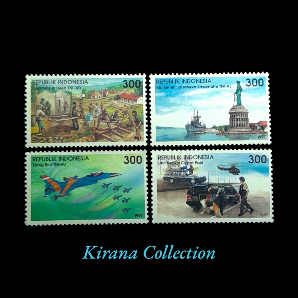 

LOT F354 KOLEKSI PRANGKO INDONESIA I-528 4V HARI ABRI 1997