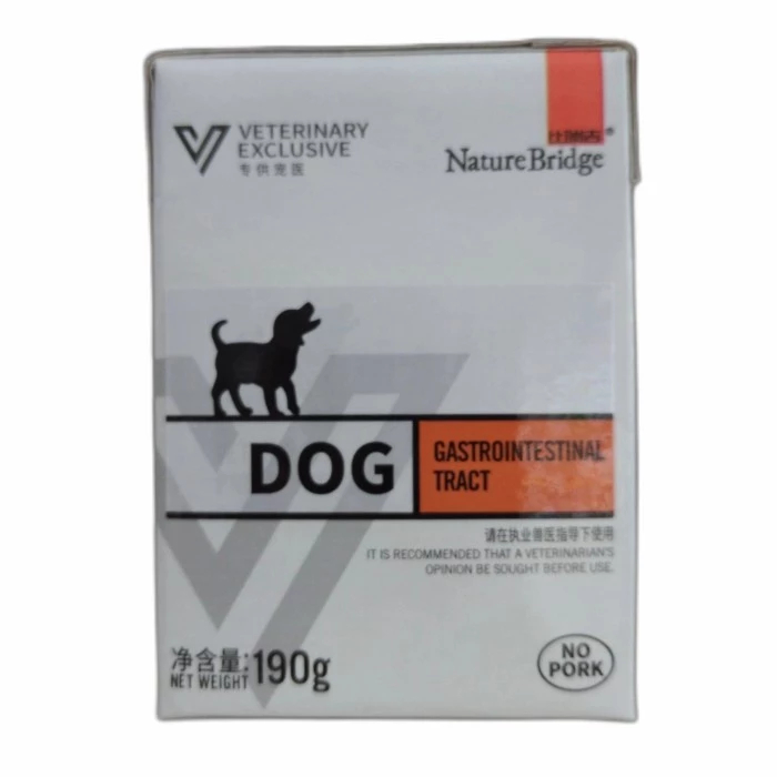 NATURE BRIDGE DOG GASTROINTESTINAL WETFOOD 190G
