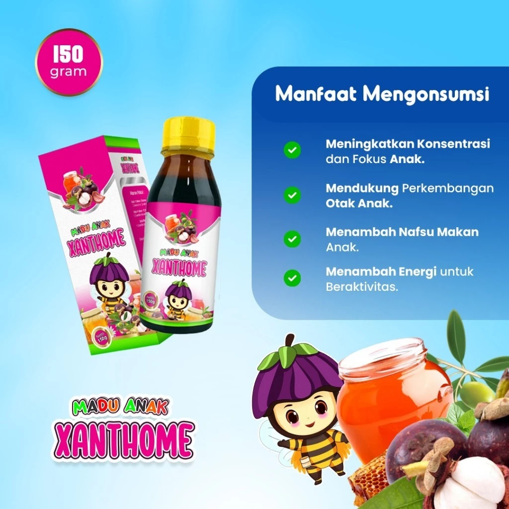 

Ygshop17 Madu Anak Xanthome Penambah Nafsu Makan Pada Anak