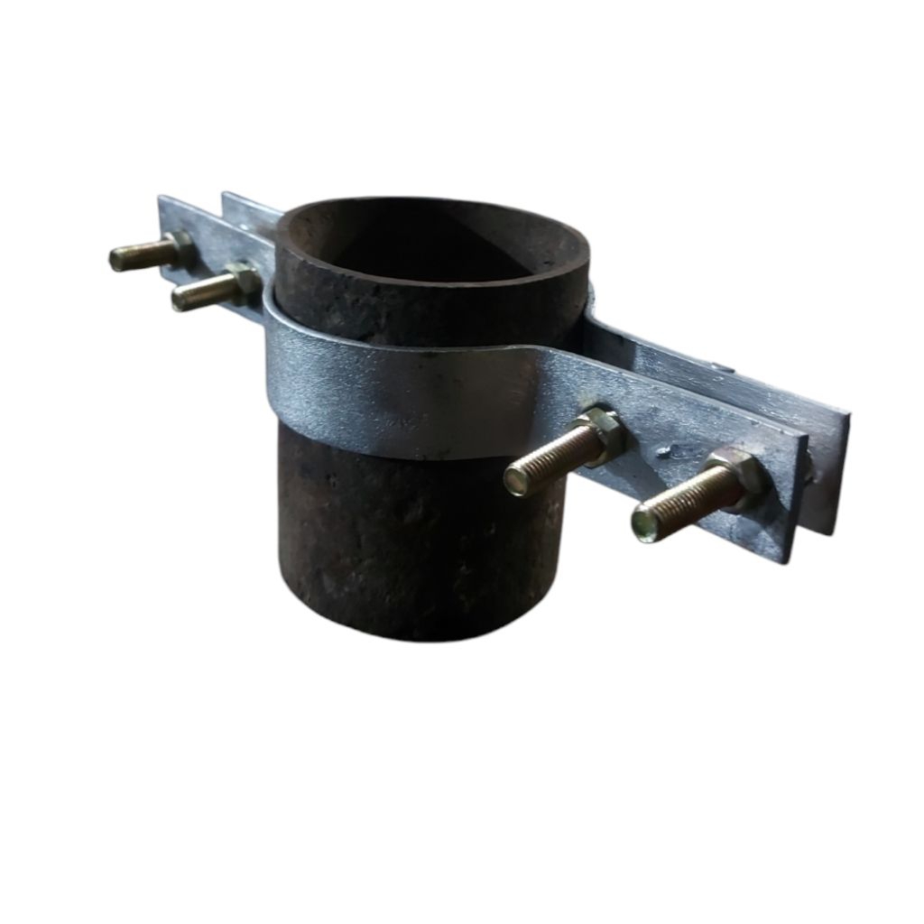 clam singgle pole/polestrap/pole/fiber optik 3" 4 lobang 4 baud