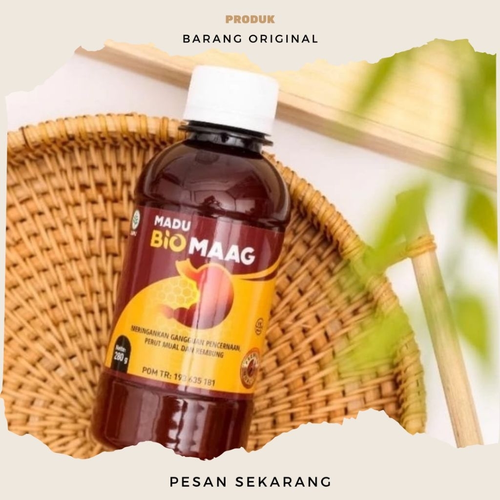 

Madu Biomaag Original Obat Herbal Maag Kronis Asam Lambung Tinggi