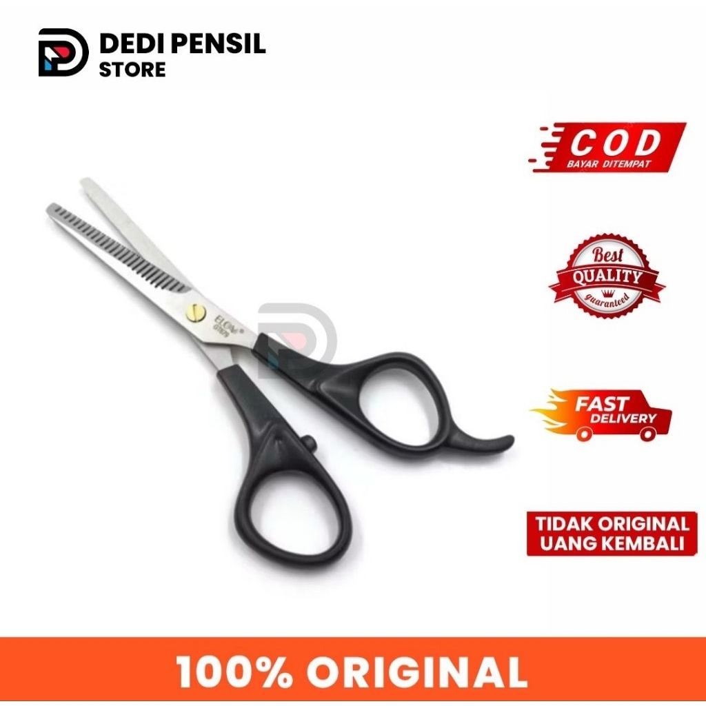 (BISA COD) Gunting Penipis Gunting Sasak Gunting Pencacah Shilla Original