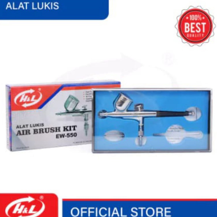 

KODE U6U AIR BRUSH KIT HL EW55 gun air brush alat lukis