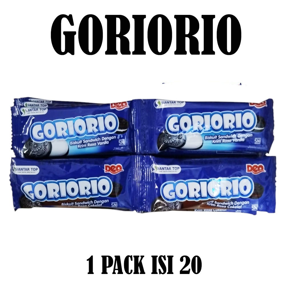 

DEO GORIORIO BISKUIT SANDWICH CREAM ISI 20