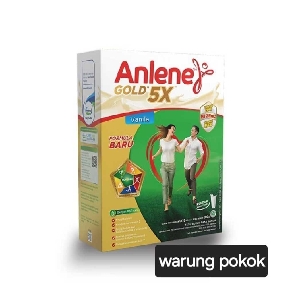 

ANLENE GOLD PLUS 5X VANILA COKLAT ORIGINAL 850 GRAM / ANLENE GOLD 850 GR