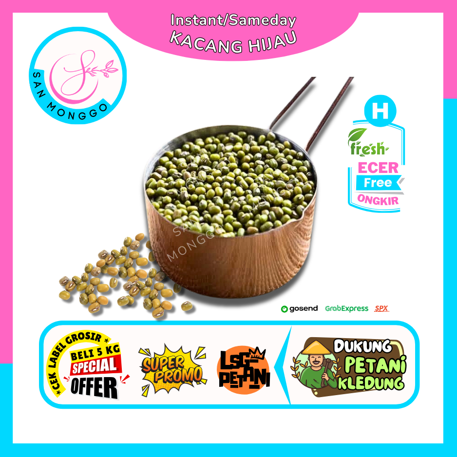 

Sanmonggoo >> Kacang Hijau >>Hasil Bumi Sindoro Sumbing Ecer (H)0