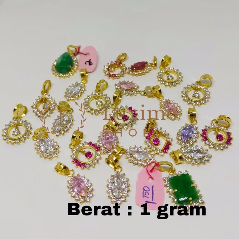 KODE U37I Liontin Dewasa Emas Muda