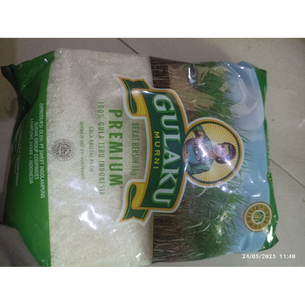 

Gula Gulaku 1kg Hijau