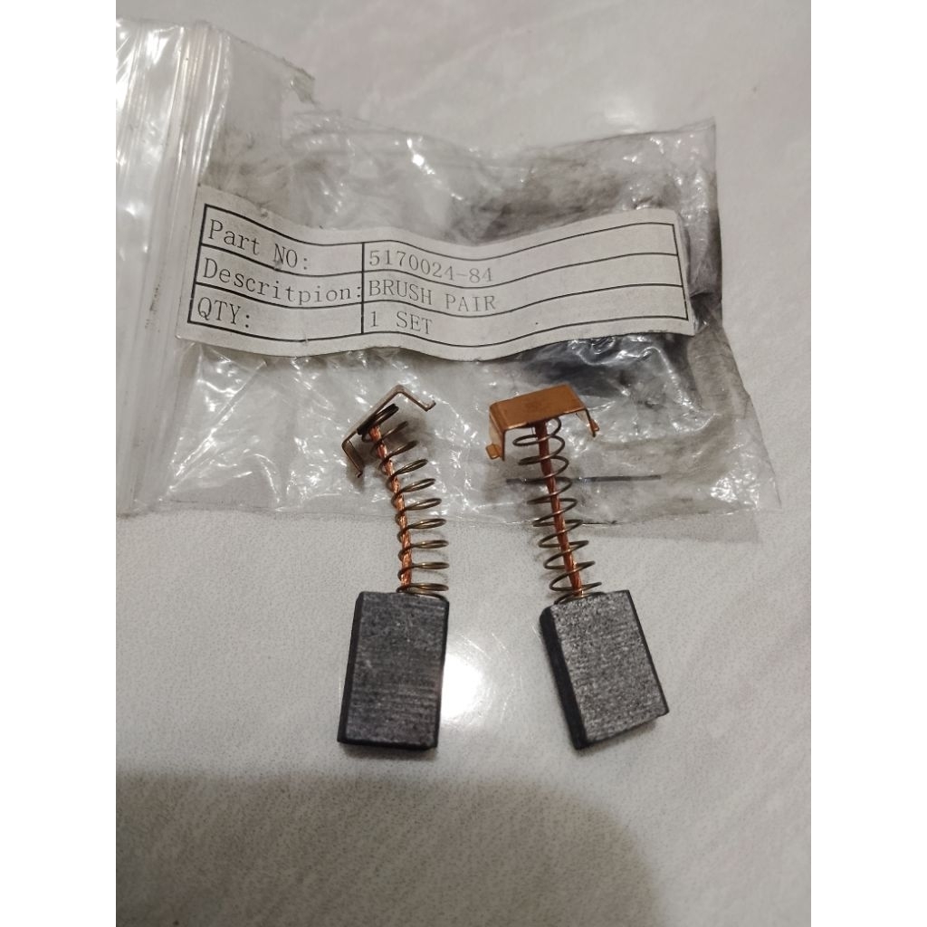 Carbon Brush Mesin Gerinda Black & Decker Slimga 650 Original