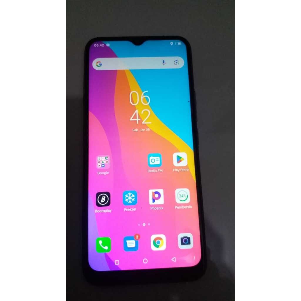 HP ITEL VISION 1 PLUS. RAM 3 INTERNAL 32. JARINGAN 4G.