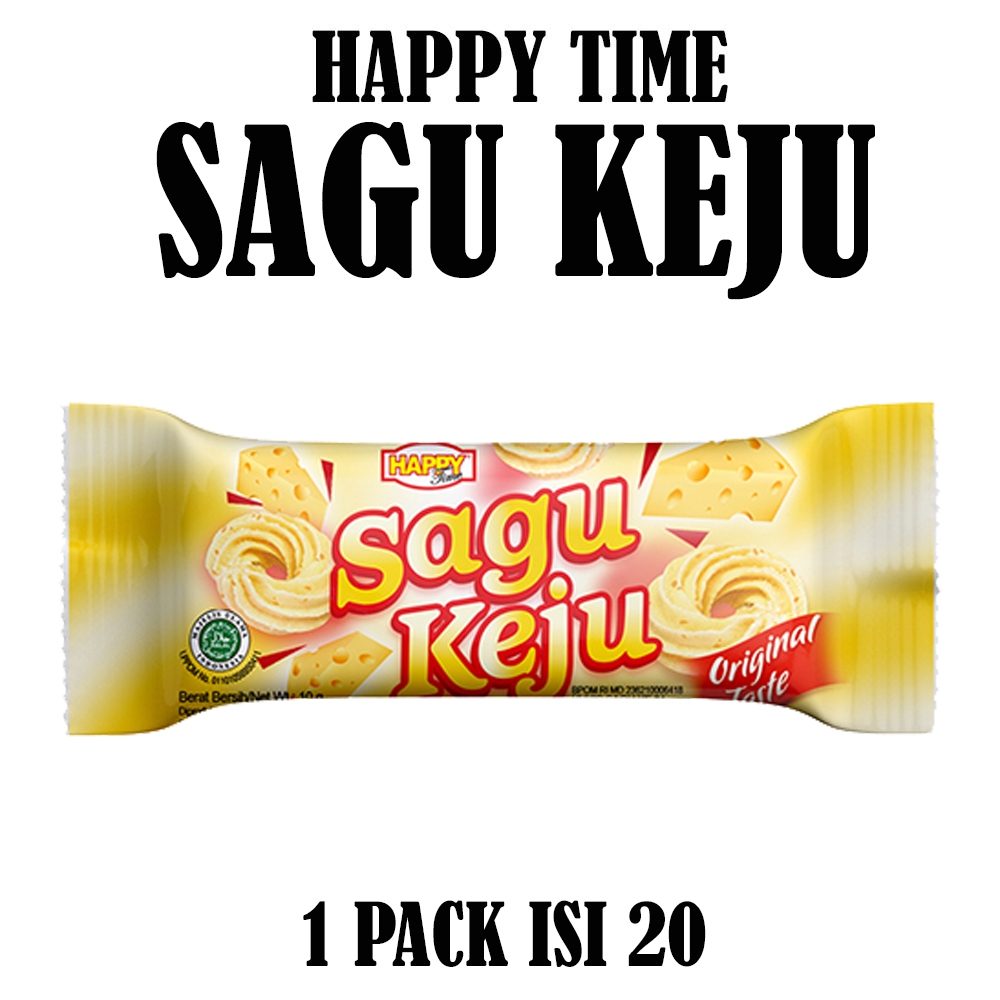 

HAPPY TIME SAGU KEJU PACK ISI 20