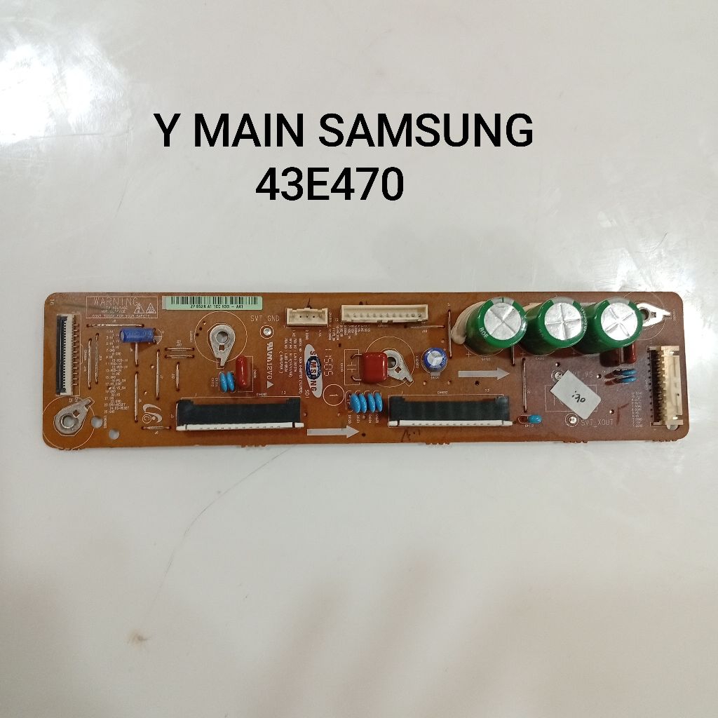 Y MAIN Y SUS SUSTAIN TV PLASMA SAMSUNG PS 43E450 - PS 43E470 Y MAIN Y SUSTAIN