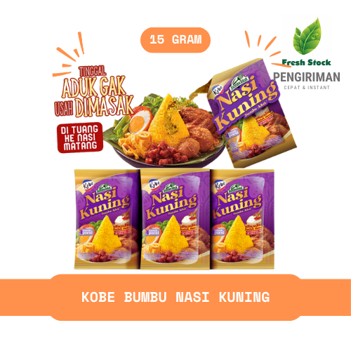 

KOBE BUMBU NASI KUNING 15 GRAM | FreshStock