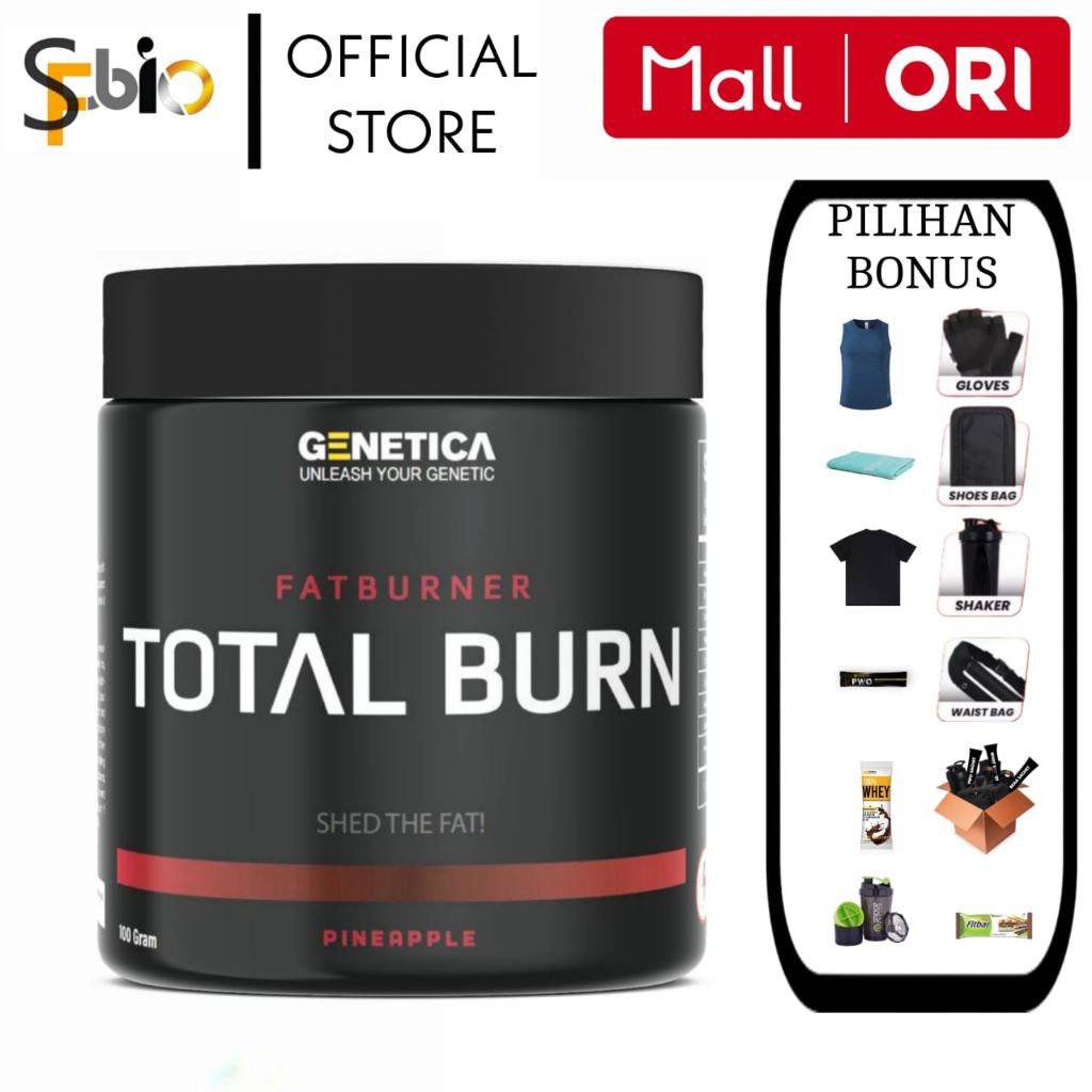 Genetica Total Burn Fat Burner 100 Gram Fat burner