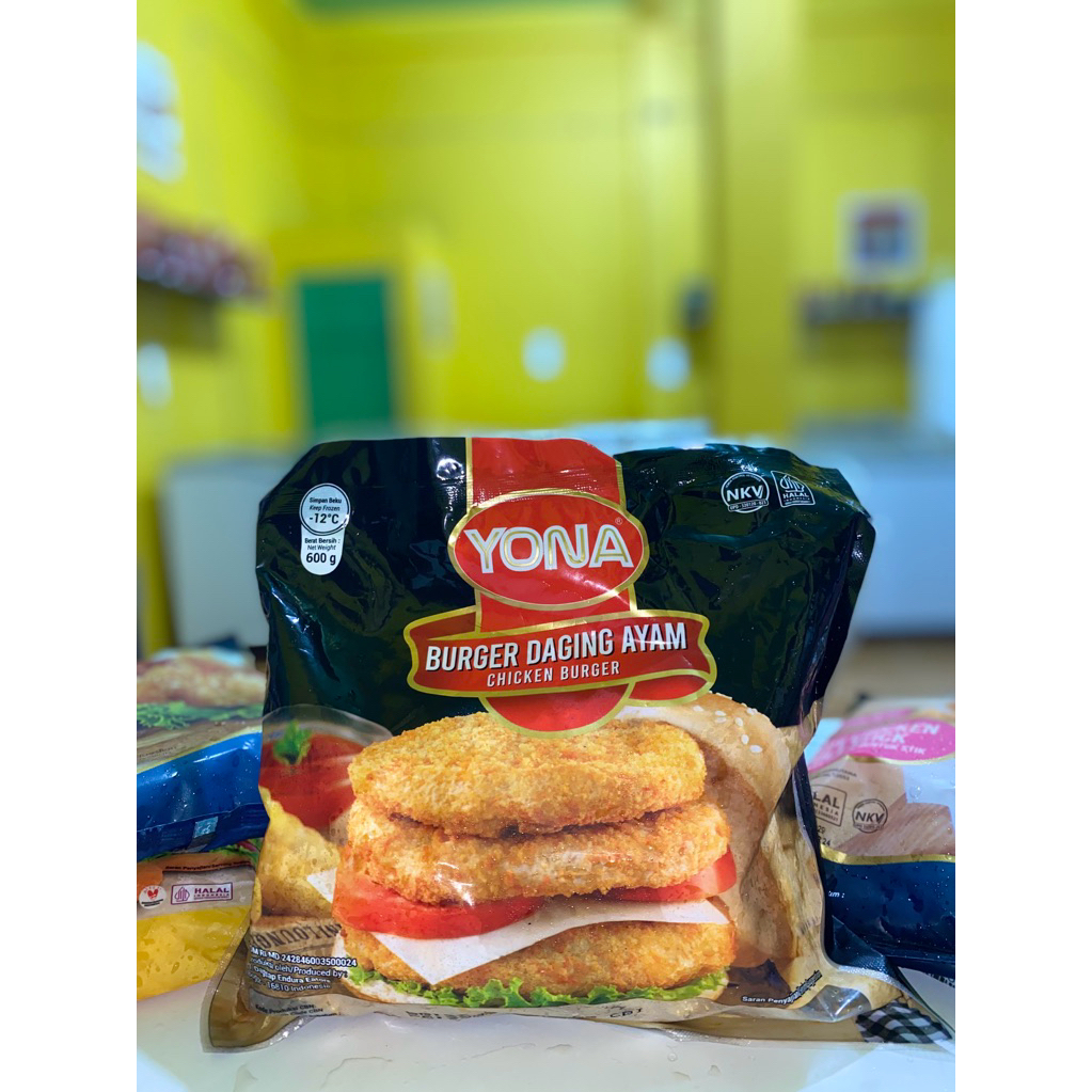 

Yona Burger Daging Ayam