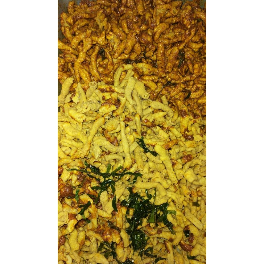 

Usus Crispy Pedas Daun Jeruk Size Medium 150gram