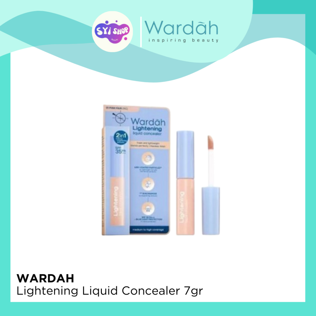 WARDAH  Lightening Liquid Concealer 7gr - Concealer  - Wardah  Concealer