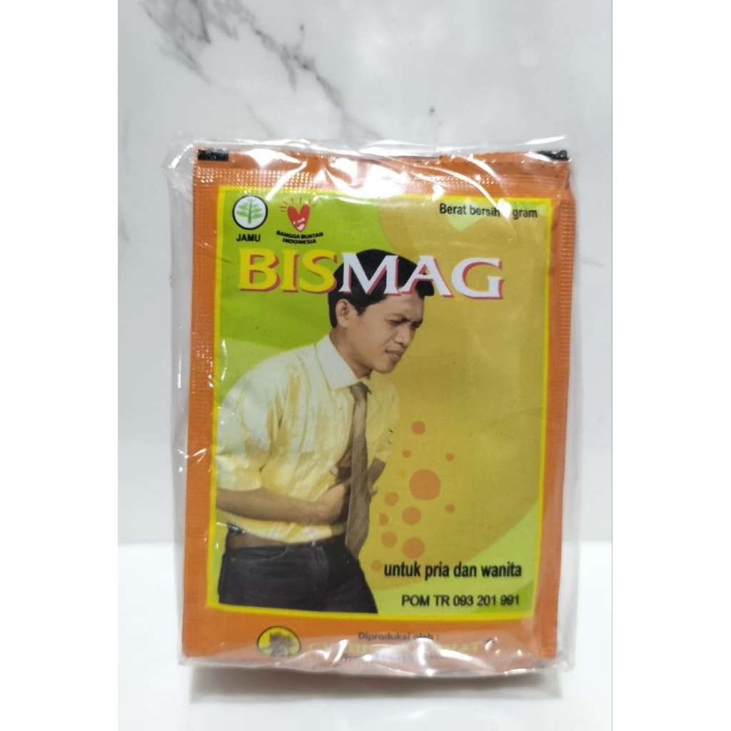 

Jamu Bismag - Bisma Sehat kemasan pack isi 10 sachet