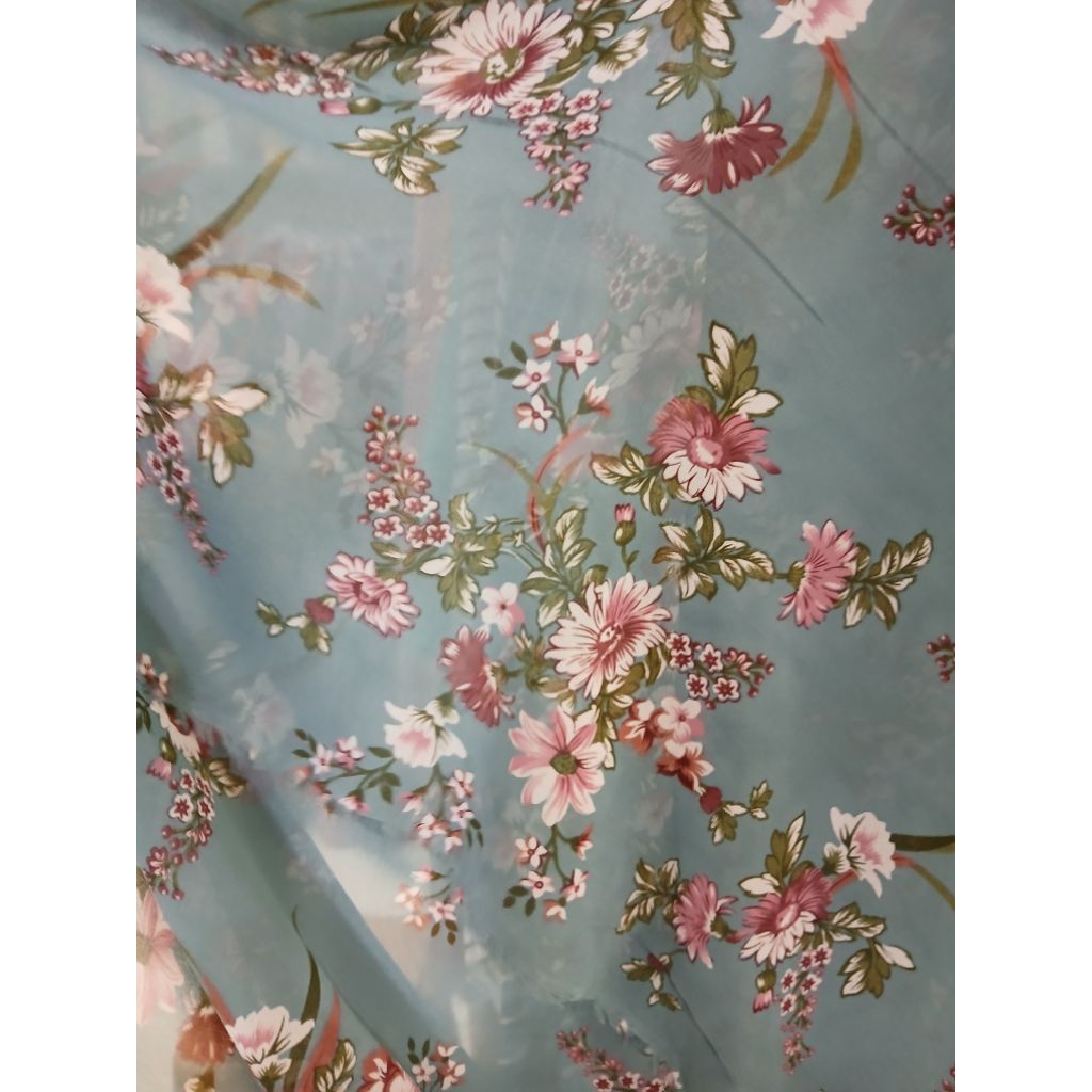 Kain/Bahan ceruty babydoll premium motif//Bahan ceruty babydoll motif//Kain ceruty babydoll meteran/