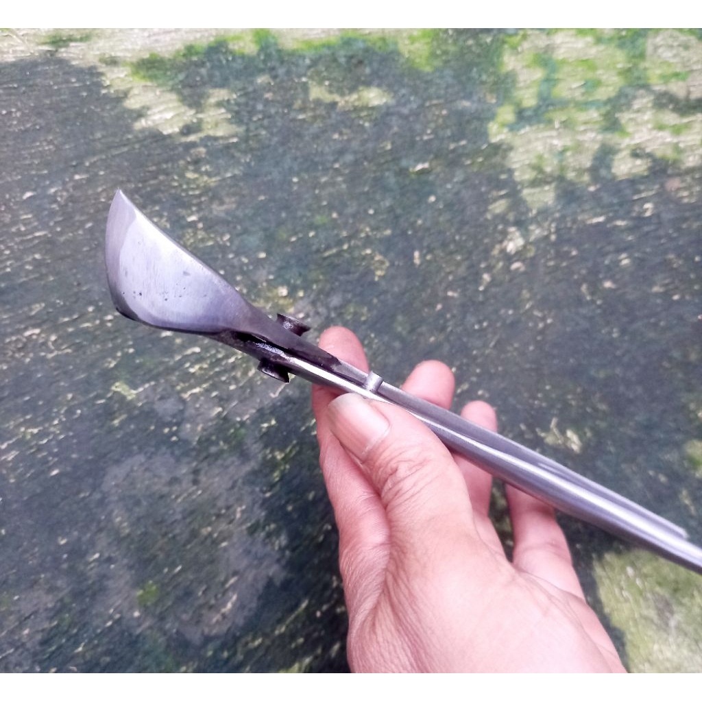 catok bonsai miring cembung