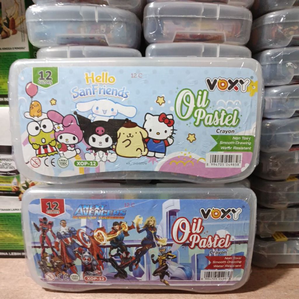

crayon tepak Oil Pastel 12 warna