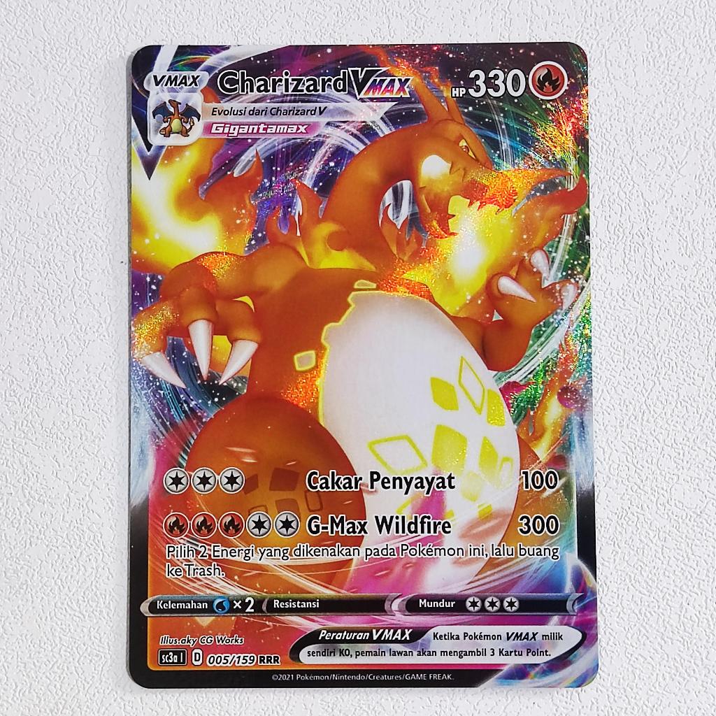 Charizard VMAX RRR 005/159 SC3a - Kartu Pokemon Indonesia