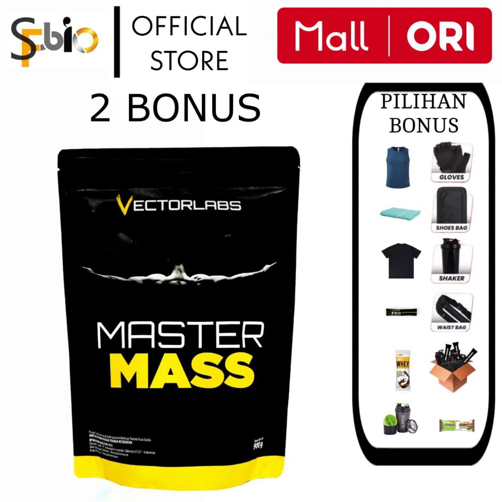 VECTORLABS Master Mass Gainer 2 Lbs 900
Gram