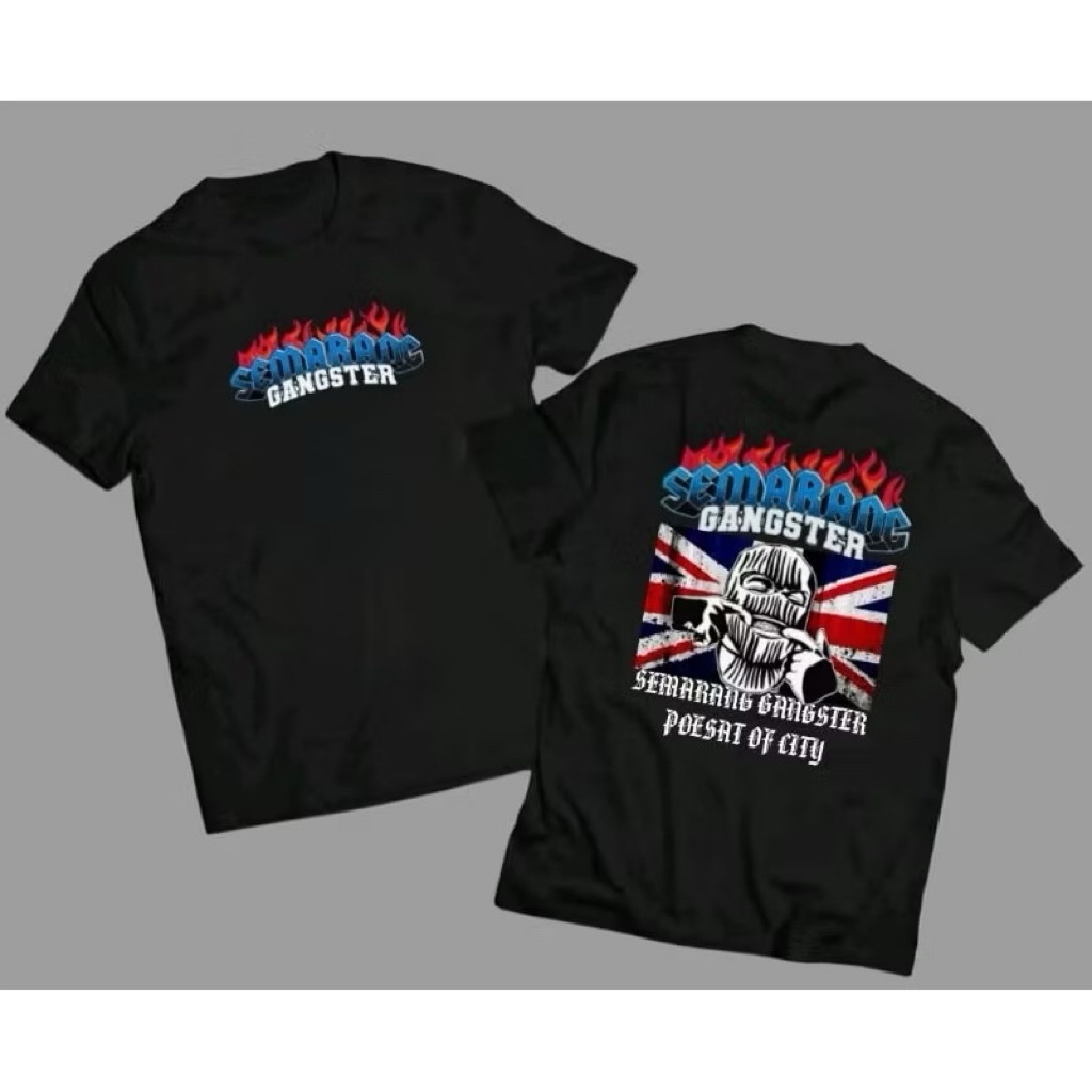 KAOS-TSHIRT GANGSTER SEMARANG POESAT OF CITY