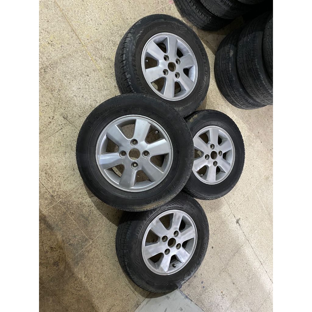 VELG MOBIL ORI STD AVANZA RING 14 LEBAR 5 LUBANG BAUT PCD 4X114 ET45 + BAN 185 70 R14