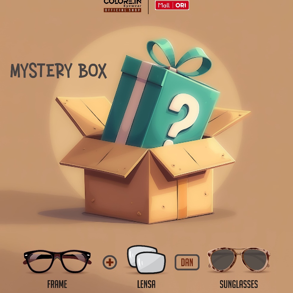 KODE E42Z Colorein MYSTERY BOX Sunglasses Frame Random 3pcs Only 99k