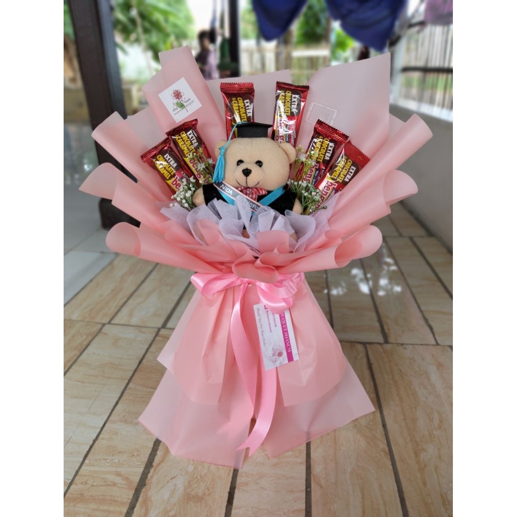 

Buket boneka bengbeng / buket snack / buket boneka / buket boneka murah