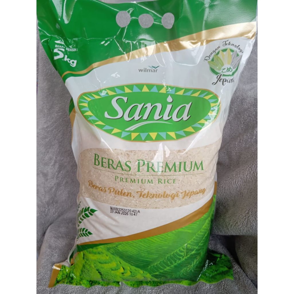 

Beras Sania 5Kg 5pcs Instant