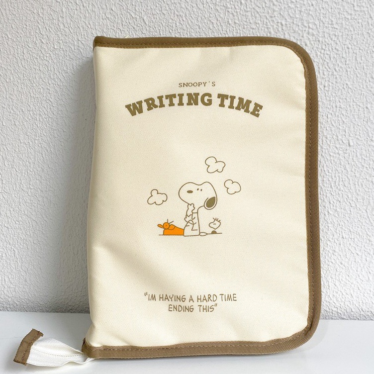 KODE I94T Snoopy Organizer Ipad Bag Kanvas Multifungsi